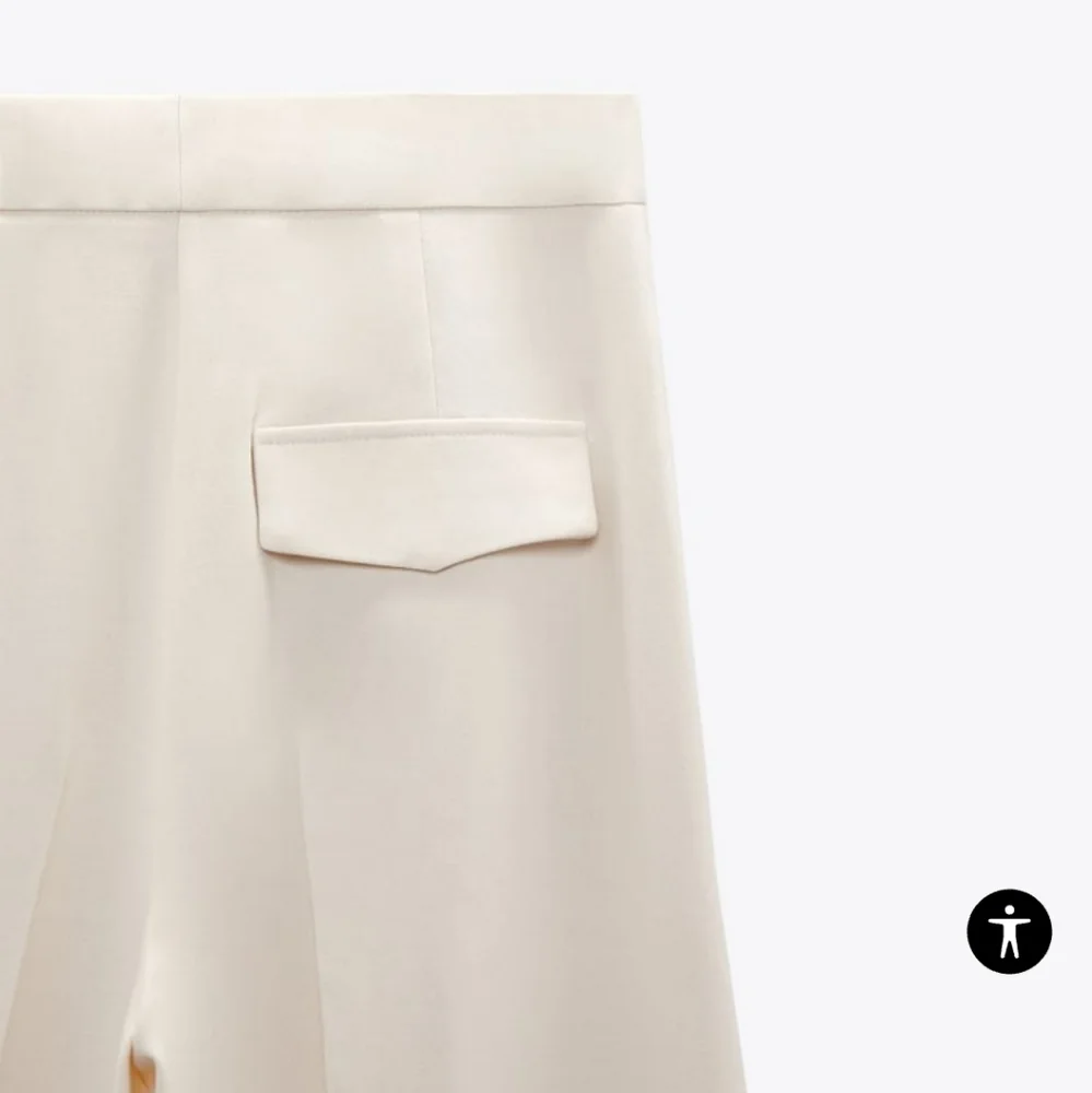 ZARA WIDE LEG PANTS Size XS